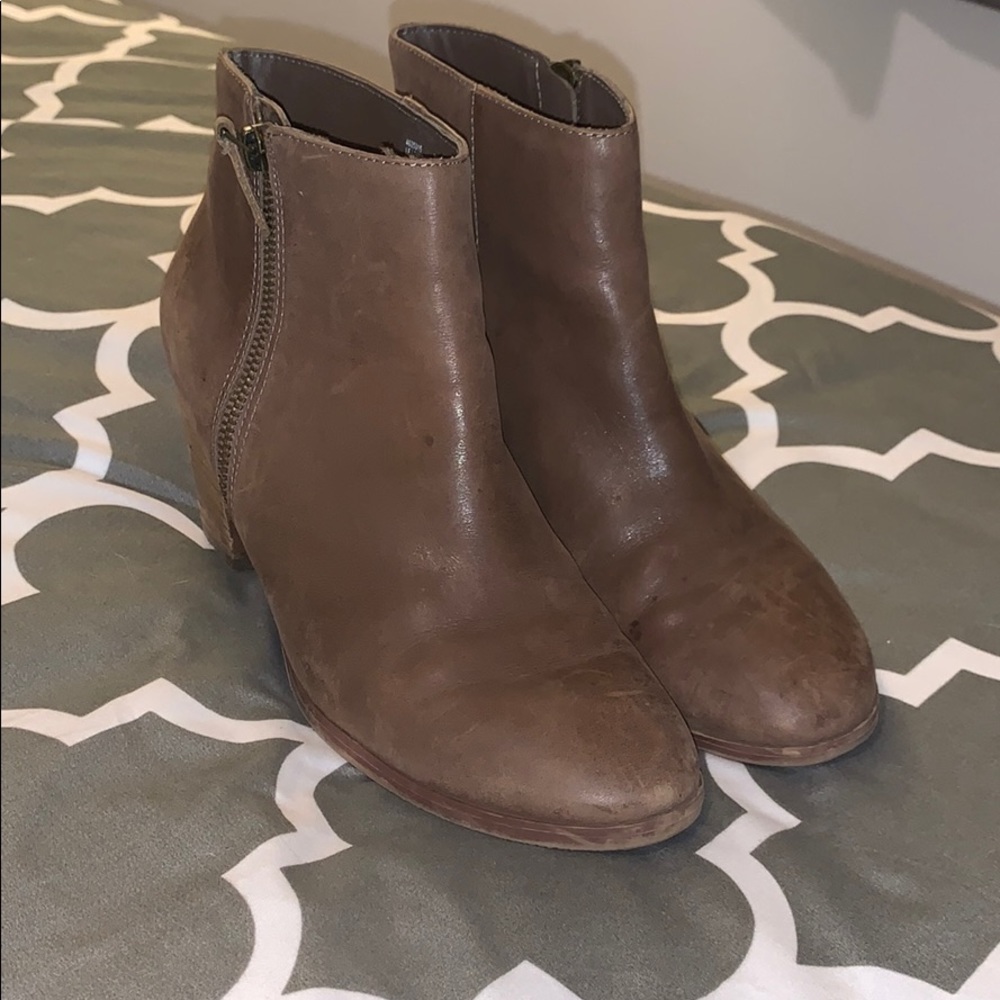 Distressed Ankle Booties